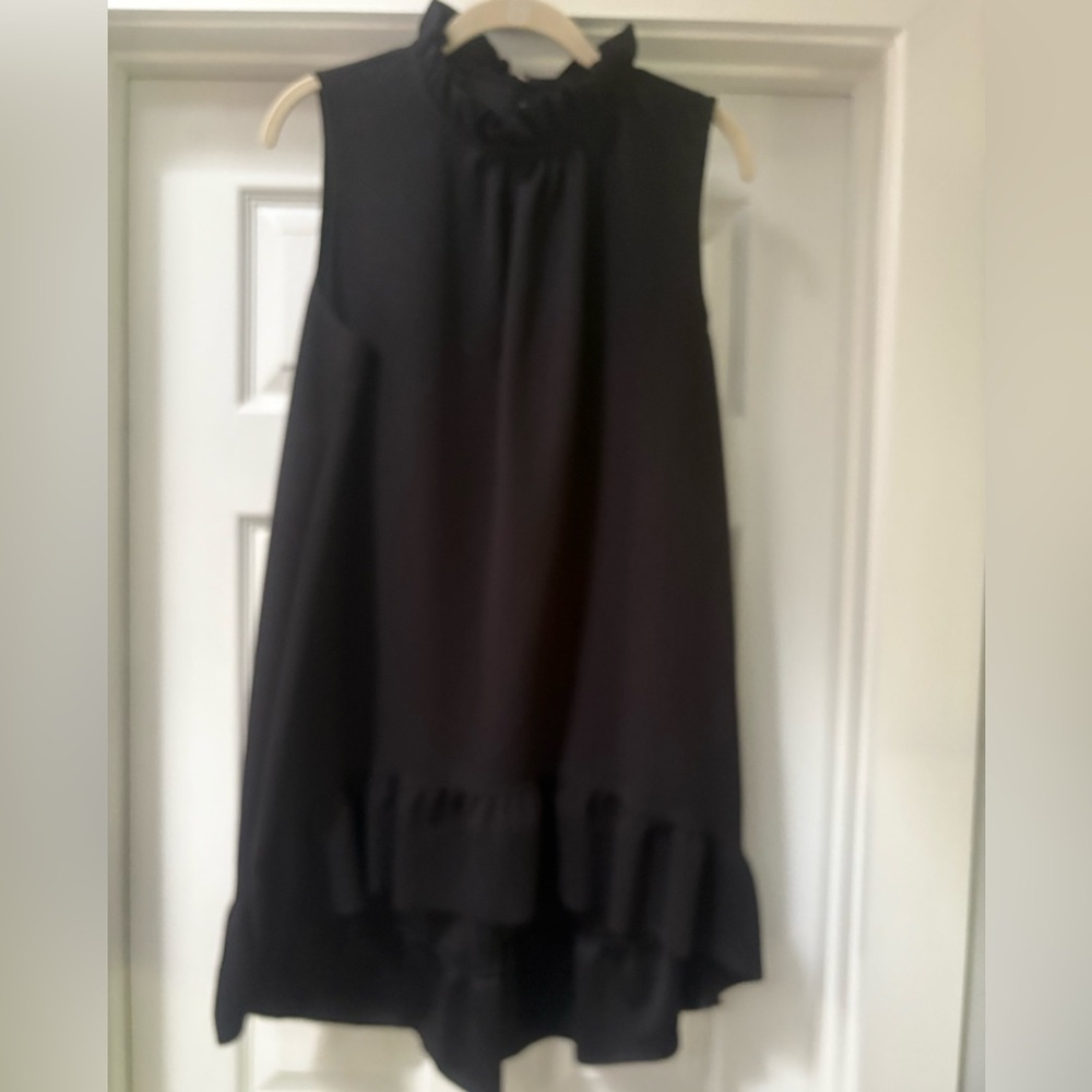 Lane Bryant Black Midi Skirt